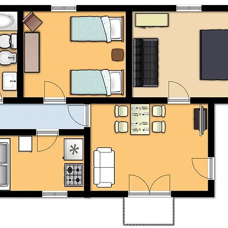 Apartamento Diego House *